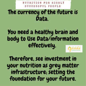 Invest in grey matter infrastructure