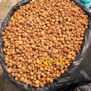 Dried tiger nuts from the Nigerian market