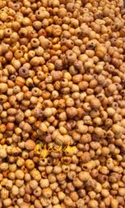 Fresh tiger nuts from the Nigerian Market