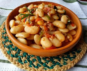 Stewed Butter Beans